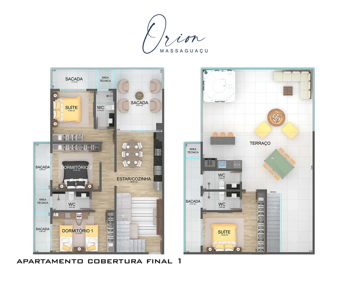 Cobertura Orion - Vista 1